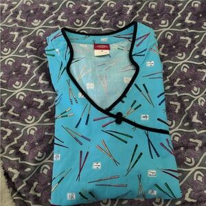 Stylish Blue Women's Blouse
